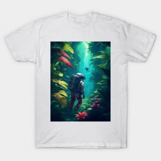 Astronaut in the jungle T-Shirt